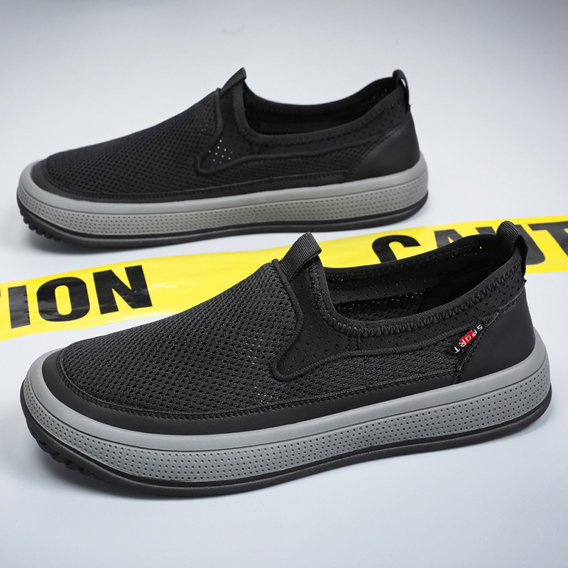 Breathable Soft Bottom Light Casual Shoes Men - Imagen 2