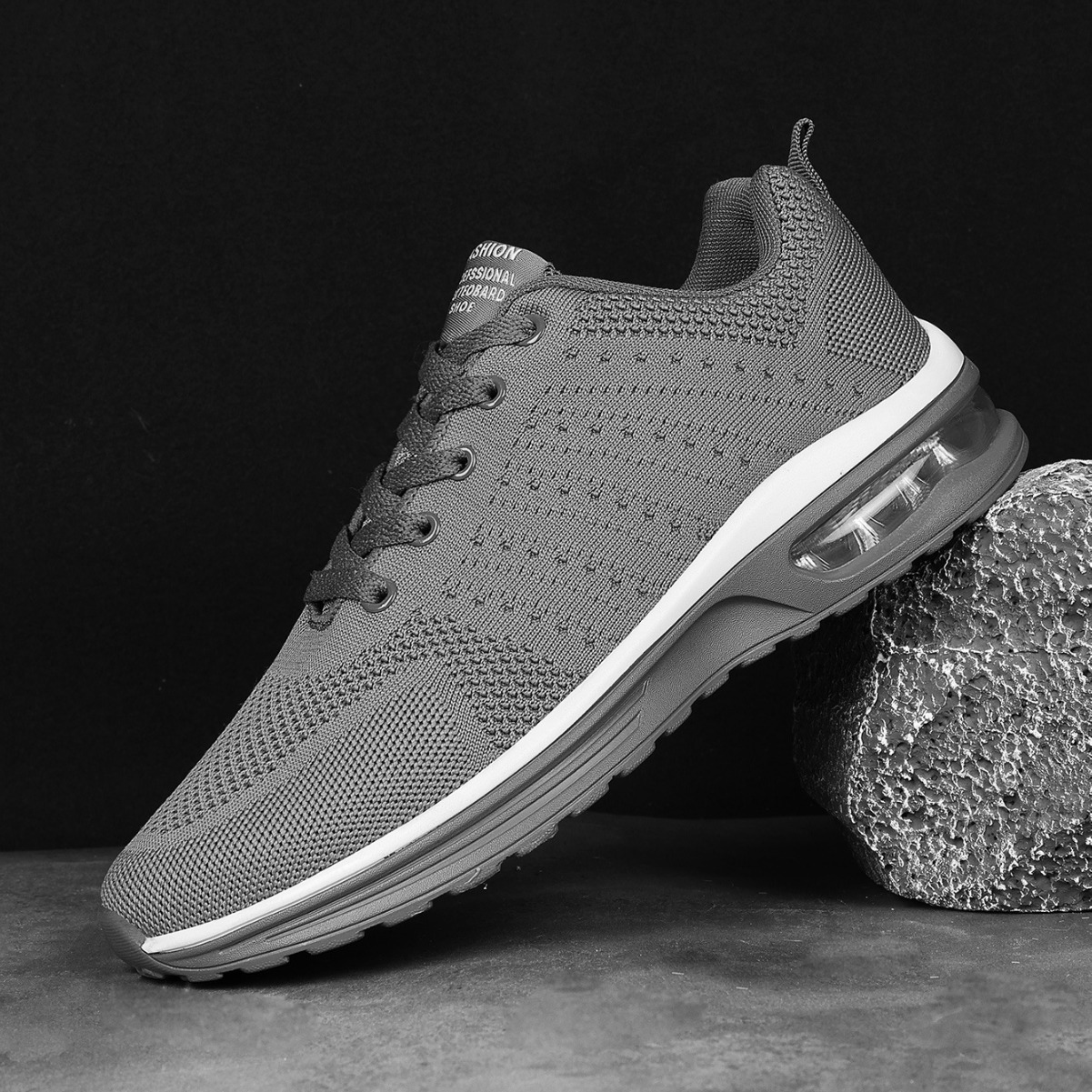 Casual Flyknit Breathable Light Running Shoes - Imagen 3