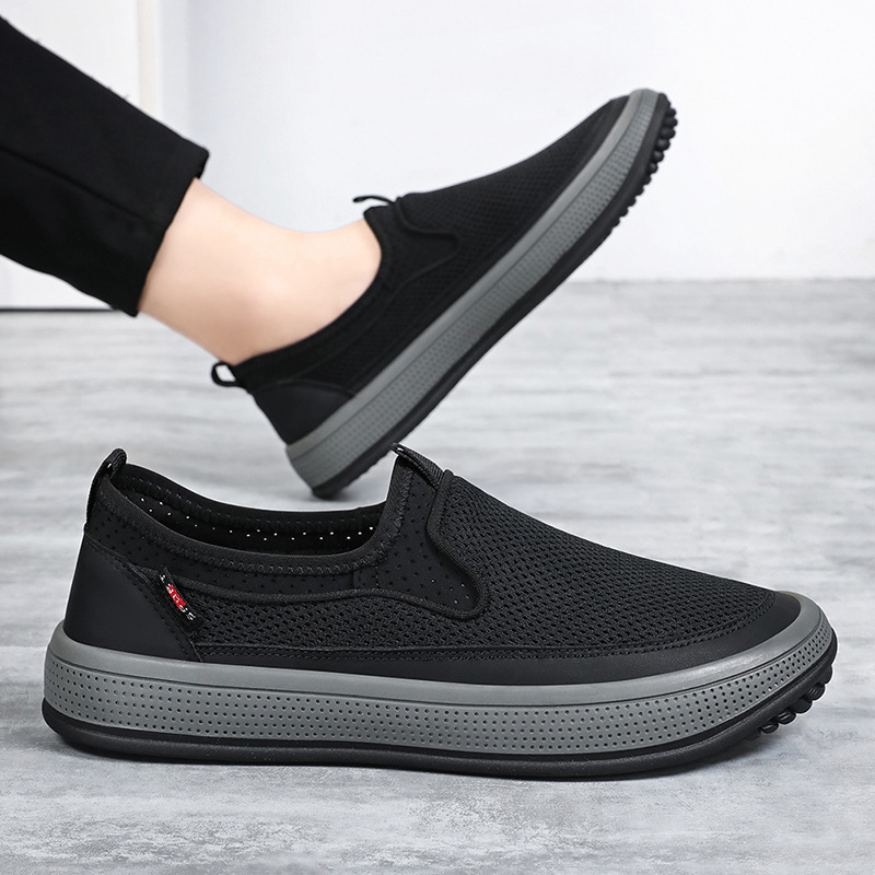 Breathable Soft Bottom Light Casual Shoes Men - Imagen 4