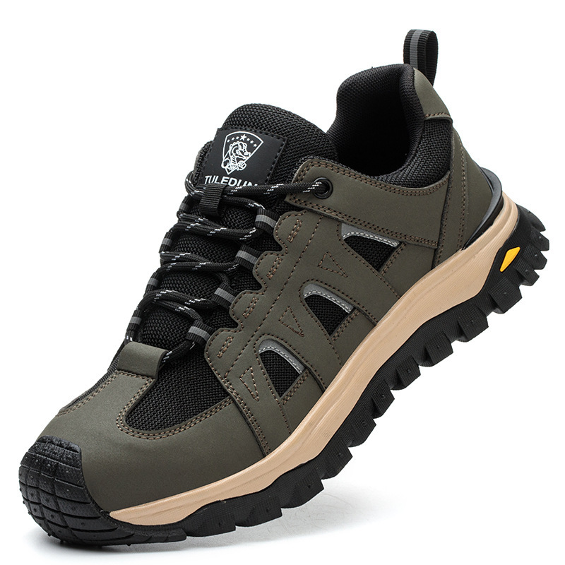 Men's Deodorant Toe Cap Lightweight Protective Footwear - Imagen 8