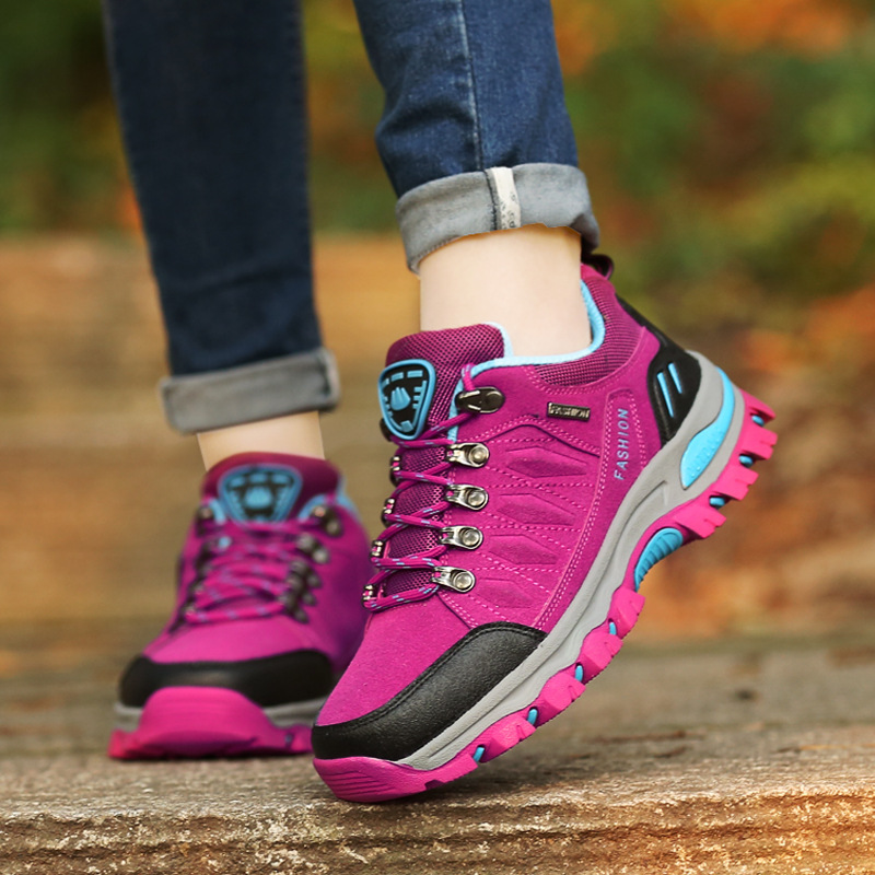 Outdoor Hiking Shoes Low-top Couple's Casual Sports Shoes Trekking Off-road Shoes - Imagen 2
