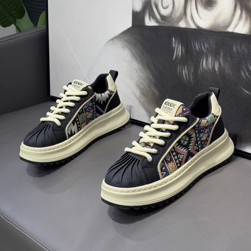 Men's Fashion Printing Soft Bottom Casual Shoes - Imagen 3