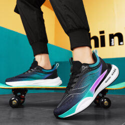 Youth Carbon Plate Running Shoes Autumn Mesh Breathable