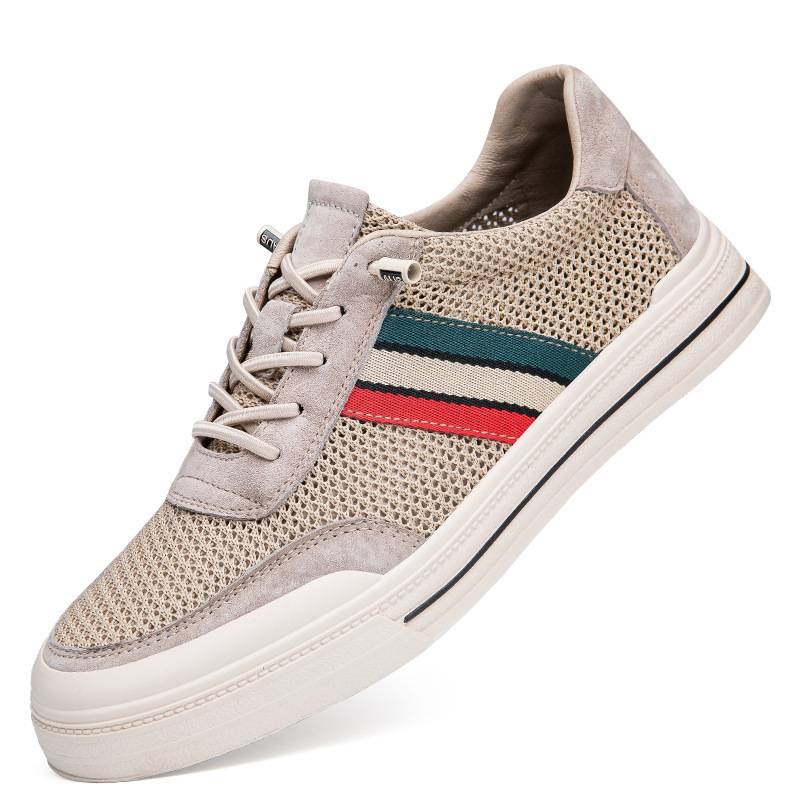Men's No-tie Hollow Breathable Casual Shoes All-matching - Imagen 7