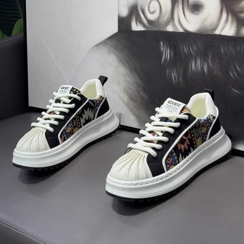 Men's Fashion Printing Soft Bottom Casual Shoes - Imagen 2