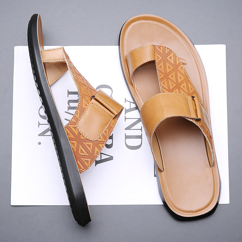 Men's Fashion All-matching Simple Beach Slippers - Imagen 2