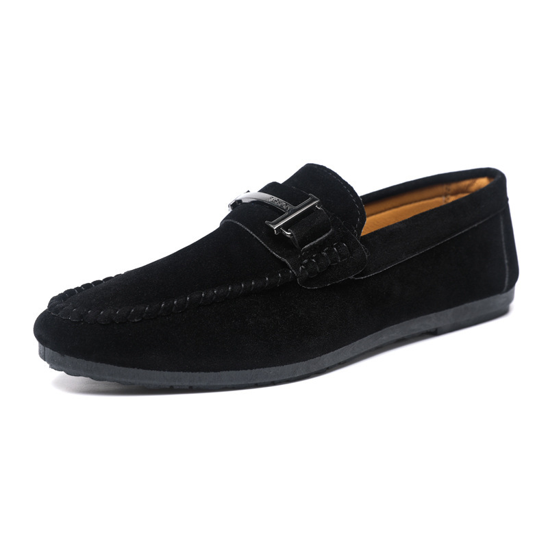 Men's Handmade Soft Sole Casual Low-Cut Round-Toe Slip-On Loafers - Imagen 5