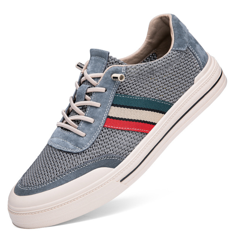 Men's No-tie Hollow Breathable Casual Shoes All-matching - Imagen 6