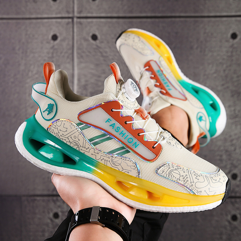 Mesh Breathable Sports Men's Shoes - Imagen 2