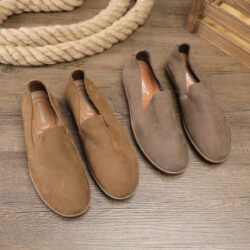 Handmade Men's Shoes Super Soft Breathable Lightweight First Layer Cowhide