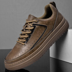 New Retro Large Size Versatile Business Work Low Casual Shoes