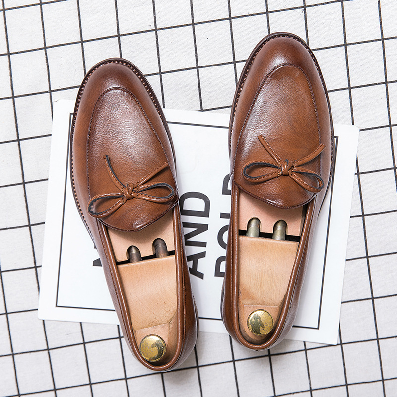 Business Leather British Casual Trendy Shoes - Imagen 3