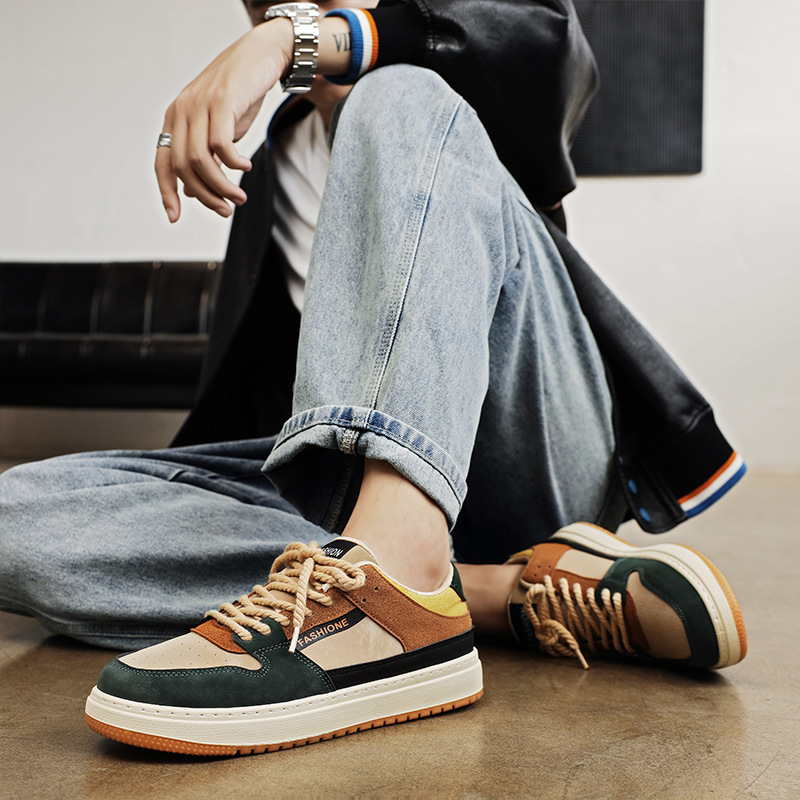 Autumn New Sports Casual Simple Fashion Lace-up Men's Shoes - Imagen 3