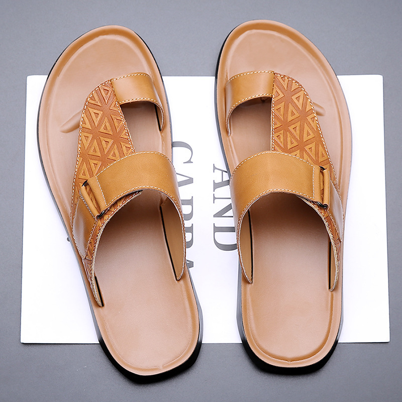 Men's Fashion All-matching Simple Beach Slippers - Imagen 3