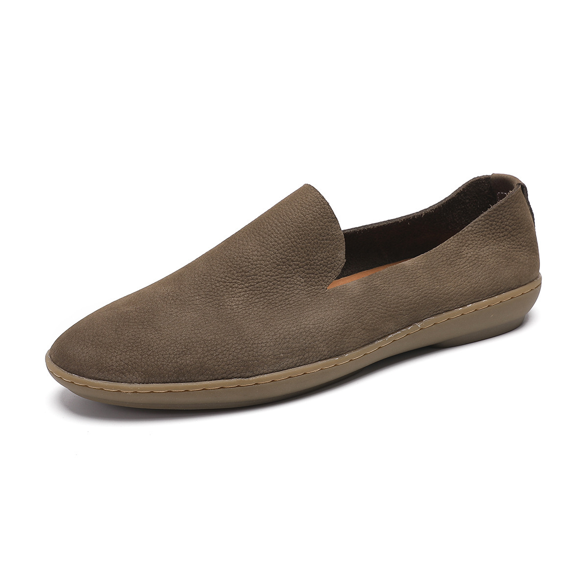 Handmade Men's Shoes Super Soft Breathable Lightweight First Layer Cowhide - Imagen 4