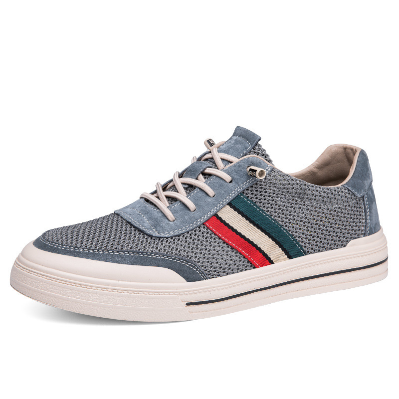 Men's No-tie Hollow Breathable Casual Shoes All-matching - Imagen 5