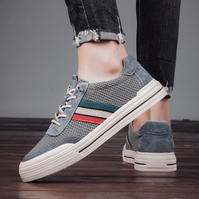 Men's No-tie Hollow Breathable Casual Shoes All-matching - Imagen 4