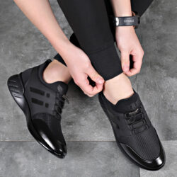 Men's Invisible Height Increasing New Sports And Leisure Shoes