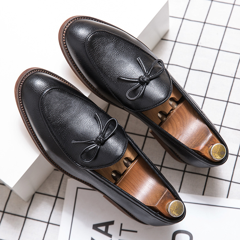 Business Leather British Casual Trendy Shoes - Imagen 2