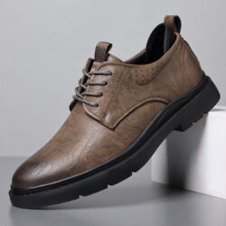 Breathable Business Wedding Leather High-end Leather Shoes