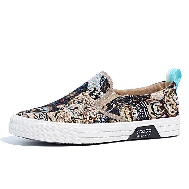 Breathable Trendy Shoes Slip-on Lazy Classic Versatile Sneakers - Imagen 6